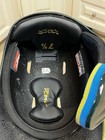 2022 Oakland A   s Game Issued Coa Lefty Rawlings Mach Adjust Batting Helmet 7 3 8