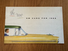 1955 New Gm Cars   Station Wagon Sales Brochure Pamphlet  Original Classic 1950s