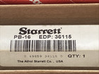 Starrett Pb-16 Plumb Bob Solid Steel  16oz Nos Usa