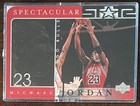1998 Michael Jordan Spectacular Stats 6 Die Cut Cards Plus 8x10 Glossy - Mounted