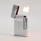Dp Le Grand Double Flame Metal Lighter Ping Sound For Smoking Cigarette Men Gift