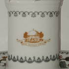 Vtg Syracuse Greenbrier Hotel Restaurant Ware Match Holder Ashtray C o Railroad