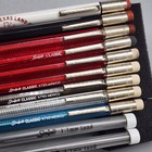9 Vintage Scripto Classic Mechanical Pencils Translucent Red Blue Smoke   Lead