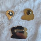 Vintage Enamel Hot Air Balloon Schlitz Beer Coors Strohs 1987 Lapel Pin Lot Of 3