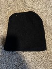Bones Bearings Black Beanie Skate Logo Hat Lightly Used