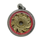 Sudarshana Chakra Weapon Of Vishnu Krishna Thai Amulet Pendant Stainless Case  2