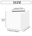 10 Pcs White Card Box Diy Gift Card Box Money Card Box Holder For Wedding Rec   