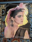 Vintage Rare Madonna Full Size Poster Profile  24 25 35 5 1980 s