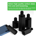 610pcs M3 Black Male Female Nylon Hex Spacer Standoff Screw Nut Set Assortment K