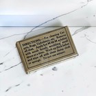 Antique 1890s H   H Soap Box Hyde Carpet Cleaner Des Moines Iowa Advertising Vtg