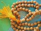 42  Sandalwood Japa Mala  Knotted  8mm Mala Necklace Prayer Beads
