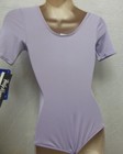 Short Sleeve  Lilac Body Wrappers Leotard 0208 Ladies Sizes