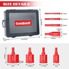 Goldblatt 8pc Diamond Hole Saw Drill Bit Concrete Ceramic Tile Hole Maker Cutter