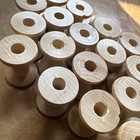 Lot Of 27 Vintage Wooden Spools Sewing Crafts No Thread Smaller Sizes