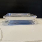 Vtg  Mariposa  Brillante  Mexico  Heavy  Cast Aluminum  Covered Dish  Rope  Rare