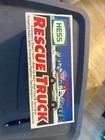 Hess Rescue Truck Toy Vehicle In Box - Gas   Oil Theme  White green red