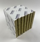 Grodan Pargro Rockwool Grow Blocks Cubes 6 X 6 X 6 In W  Hole Set Of 4
