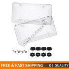 2xunbreakable License Plate Bubble Covers Universal Fitment Protector License