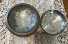 Vintage Metal Lady s Vanity Powder Music Box