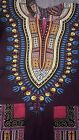 Unisex M Traditional African Dashiki Tribal Hippie Boho Shirt Colorful