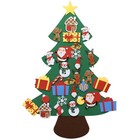 Diy Felt Christmas Tree 3 5ft With 30 Ornaments For Kids Home Classroom Decor