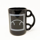 Rare Volkswagen Beetle Dealership Care Package Mug With Shaped Handle 16oz