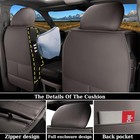 Dodge Ram Seat Covers Full Set  Waterproof Ram 1500 Seat Cover Compatible With 2