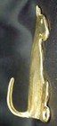 Bull Terrier  Right Facing Hook In Bronze