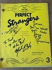 Perfect Strangers 75th Episode Tv Show Script Hand Signed Cast Bronson Pinchot