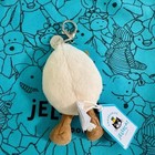 Jellycat Amuseables Boiled Egg Plush Keychain Bag Charm Toy  Nwt Christmas Gifts