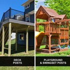 H b  Fuller Fast 2k Deck Post Mix - 2 Pack  Expanding Foam Concrete Alternative