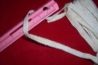 Rare Vintage Antique Victorian Edwardian Embroidered Lace Trim Braid W picots 4y