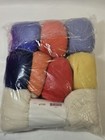 Knit Picks Clock Tams  beret  Hats Yarn Kit White   Multicolor Highland Wool