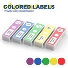 Kids Microscope Slide Set 60pcs Color   coded Specimens Stem Education Kit