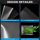 100-4000 Vacuum Sealer Bags 6 x10  Embossed Precut Seal Food Saver Storage Bags