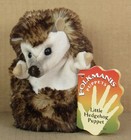 Folkmanis Puppets - 2966 Little Hedgehog Hand Puppet Nwt  retired rare 