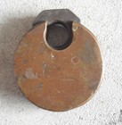 Unique Antique Late 1800s Champion 6 Lever Padlock No Key
