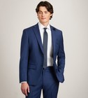 Dkny Modern Fit Wool Suit Jacket Navy Nwt 38 Reg