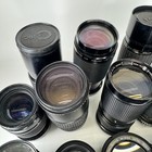 Vintage Camera Lens Lot Japan 58mm Telephoto Wide Macro Sigma Gemini Vivitar Mc