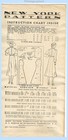 New York 745  1930s Uncut Misses Street Dress Sz 36 Bust Vintage Sewing Pattern