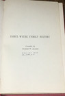 James Wyche Family History  By Charles W  Allison  N    S  Carolina 1955 Rare