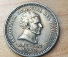 1953 Uruguay 5 Centesimos
