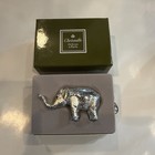 Christofle Lumi  re D argent Silver-plated Elephant Figurine