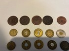 Mix Lot Of 18 Vintage New York City  n j  Transit Authority Transit Tokens