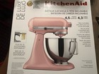 Kitchenaid Deluxe Series 4 5 Quart Tilt-head Stand Mixer  Dried Rose Ksm97dr New