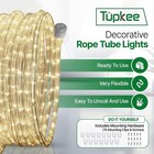 Tupkee Led Rope Light - 24 Feet  For Indoor And Outdoor Decorative Tube Lights