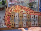 Antique 1920 s Schoenhut Wood Toy Xylophone With Cherubs