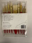 Paint Brushes - Ac - Art Supply Basics - Oil- Hoghair Bristles  10 Piece  354838