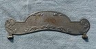Michigan Cash Register Original Nickel Plated Cast Iron Top Sign