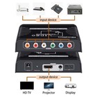 Rca Component Video Ypbpr digital analog Coaxial Audio To Hdmi Converter For Ps2